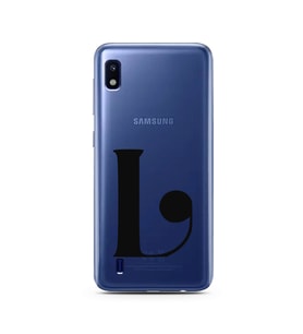 Samsung A10 Harf Tasarımlı Telefon Kılıfı L-Harfi 