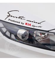 kia Mind Sport Araba Tampon Araç Sticker Yapıştırma