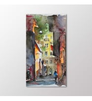 Arty Tablo Suluboya Sokak Tablo (Karışık)