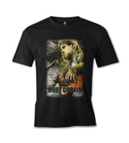 Kurt Cobain Siyah Erkek Tshirt