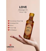 Love Afrodizyak Aromaterapi Masaj Yağı Cilt Besleyici Nemlendirici Bitkisel Vücut Body Oil 100 ml