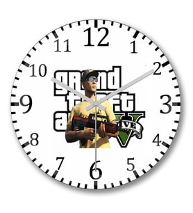 Gta V Duvar Saati Bombeli Gercek Cam
