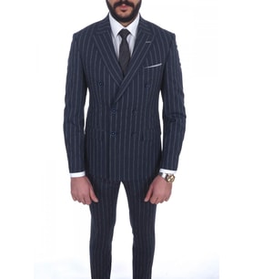 Jan Carlucci Kruvaze Slimfit  Drop 6 Takım