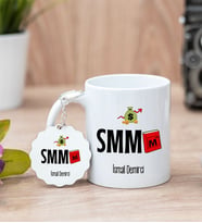 Mali Müşavir Beyaz Kupa Bardak Ve Anahtarlık Set