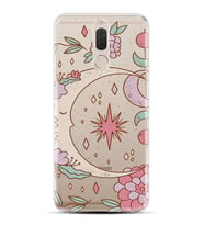 Kılıfland Huawei Mate 10 Lite Kılıf Silikon Resimli Kapak Moon Decoration Stok 100