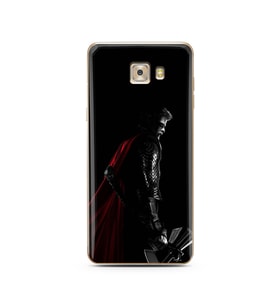 Aslan Neon Tasarım Süper Şeffaf Silikon Telefon Kılıfı Samsung C7 Pro 