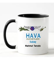 Hava Kuvvetleri Subay Kupa Bardağı Siyah