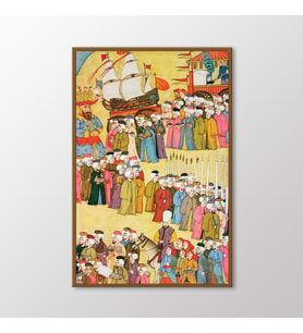 Arty Tablo III. Ahmed'in Şehzadeleri İçin Yapılan Sünnet Düğününde Çeşitli Esnaf (Karışık)