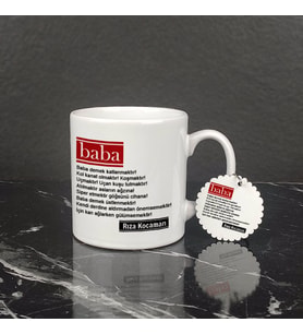 Babaya Hediye Kupa Bardak ve Anahtarlık Set 001