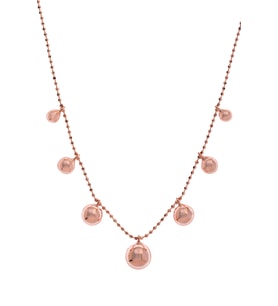 7'li Top Kolye - Rose