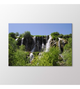 Arty Tablo Girvelik Şelalesi Erzincan Tablo (Karışık)