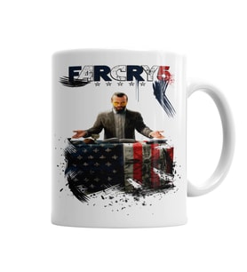 FarCry 5 Joseph Seed 02 Kupa Bardak Porselen