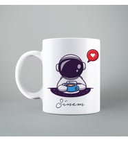 Astronot Kupası Kişiye Özel