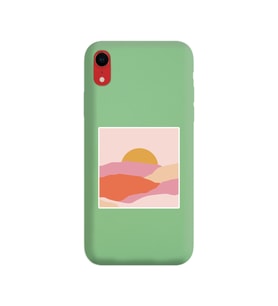Yeşil Lansman Kılıf iPhone XR