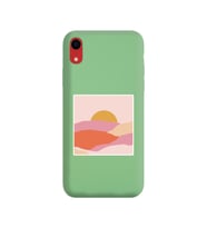 Yeşil Lansman Kılıf iPhone XR