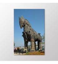 Arty Tablo Truva Atı Tablo (Karışık)
