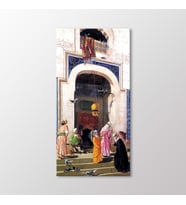 Arty Tablo Büyük Camii'de Güvercinler Bursa Tablo (Karışık)