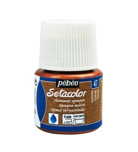 Pebeo Setacolor Opak Kumaş Boyası Metalik 47 Shimmer Light Copper