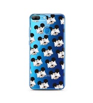 Mickey Tasarımlı Süper Şeffaf Silikon Telefon Kılıfı Huawei Honor 9 Lite