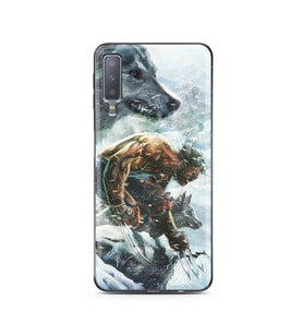 Wolwerine Tasarım Süper Şeffaf Silikon Telefon Kılıfı Samsung A7 (2018)