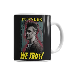 Clube Da Luta Tyler Durden We Trust Kupa Bardak Porselen