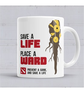 Dota Save A Life Kupa Bardak  Porselen
