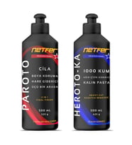 Netfer 2'li Kalın Pasta Cila Set - 2x500 mL