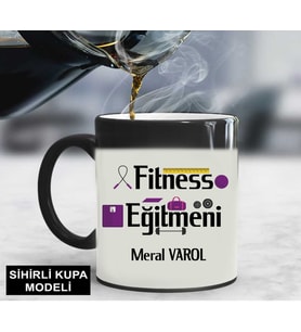 Fitness Eğitmenine Kupa Bardağı Sihirli