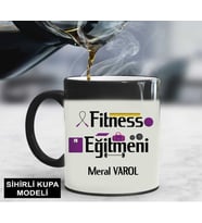 Fitness Eğitmenine Kupa Bardağı Sihirli
