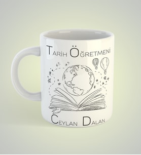 Tarih Öğretmenine Özel Kupa Bardak
