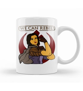 Jyn Erso We Can Rebel  Rogue One Kupa Bardak Porselen