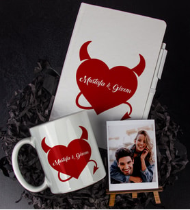 Kişiye Özel Defter Kalem Kupa Ve Fotoğraflık Seti 85881