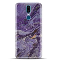 Kılıfland Vestel Venus V7 Kılıf Silikon Resimli Kapak Abstract Purple Stok 1070