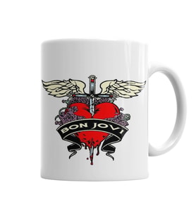 Bon Jovi Kupa Bardak Porselen