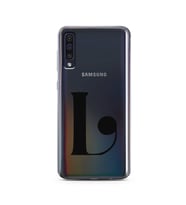 Samsung A50 Harf Tasarımlı Telefon Kılıfı L-Harfi 