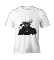 Tokyo Ghoul 3 Beyaz Erkek Tshirt