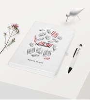 BK Gift Kişiye Özel Dünyanın En İyi Öğretmeni Temalı Beyaz Defter Kalem Hediye Seti - 7