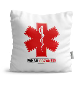 BK Gift Kişiye Özel Mesleki Eczane Dekoratif Yastık  3