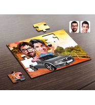 BK Gift Kişiye Özel Kankalar Karikatürlü Ahşap Puzzle-1