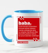 Baba Kupa Bardağı Mavi