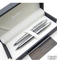 Scrikss 88 Krom Tükenmez Kalem + Versatil Kalem Set  Scrikss Kalem  İsme Özel Kalem  Hediyelik Kalem