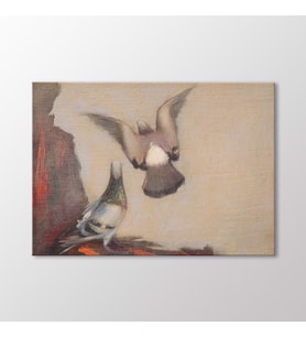 Arty Tablo Güvercinler Tablo (Karışık)