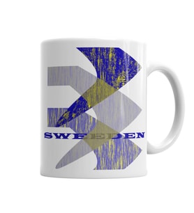 Sweeden Kupa Bardak Porselen