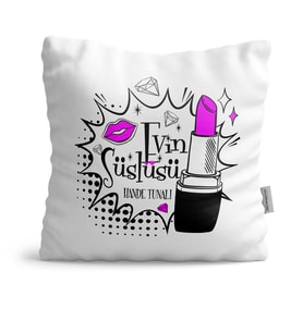 BK Gift Kişiye Özel Evin Süslüsü Dekoratif Yastık  3