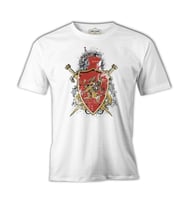 Dragon Shield Beyaz Erkek Tshirt