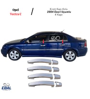 Opel Vectra C Kapı Kolu 4 Kapı 8 Parça Krom 2002 - 2008  Paslanmaz Çelik
