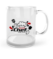 BK Gift Kişiye Özel Chef Cam Kupa Bardak  3