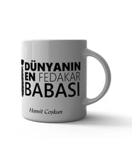 Dünyanın En Fedakar Babası Kupa Bardak (Çok Renkli)