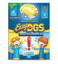 Easy Dikkati Güçlendirme Seti 6-9 Yaş B Kitapçığı - Osman Abalı