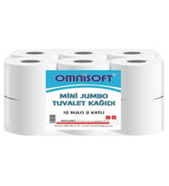 Omnisoft Mini Jumbo Tuvalet Kağıdı 12 Rulo
